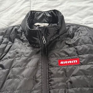 SRAM Black Quilted Jacket
